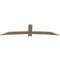 Ekena Millwork Bellingham Rough Sawn Timber Gable Bracket, Douglas Fir, 96"W x 24"H x 2"D x 6"F, 6/12 Pitch GBW096X24X0206BEL00RDF - alternate 5